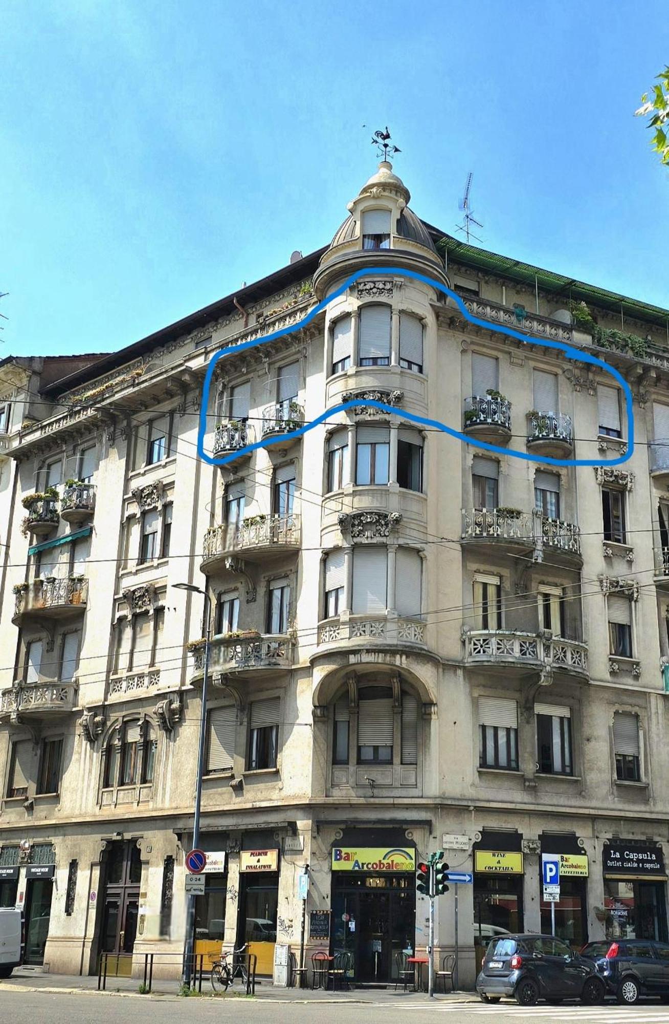 Homegallery - Elegante Appartamento Milanese Екстер'єр фото